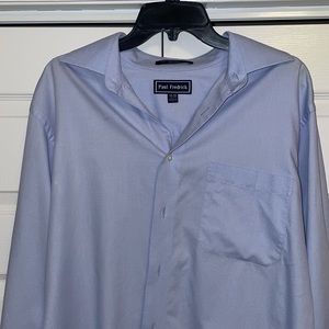 EUC Paul Frederick Men’s French Cuff Dress Shirt Size 16-35 Long Staple cotton